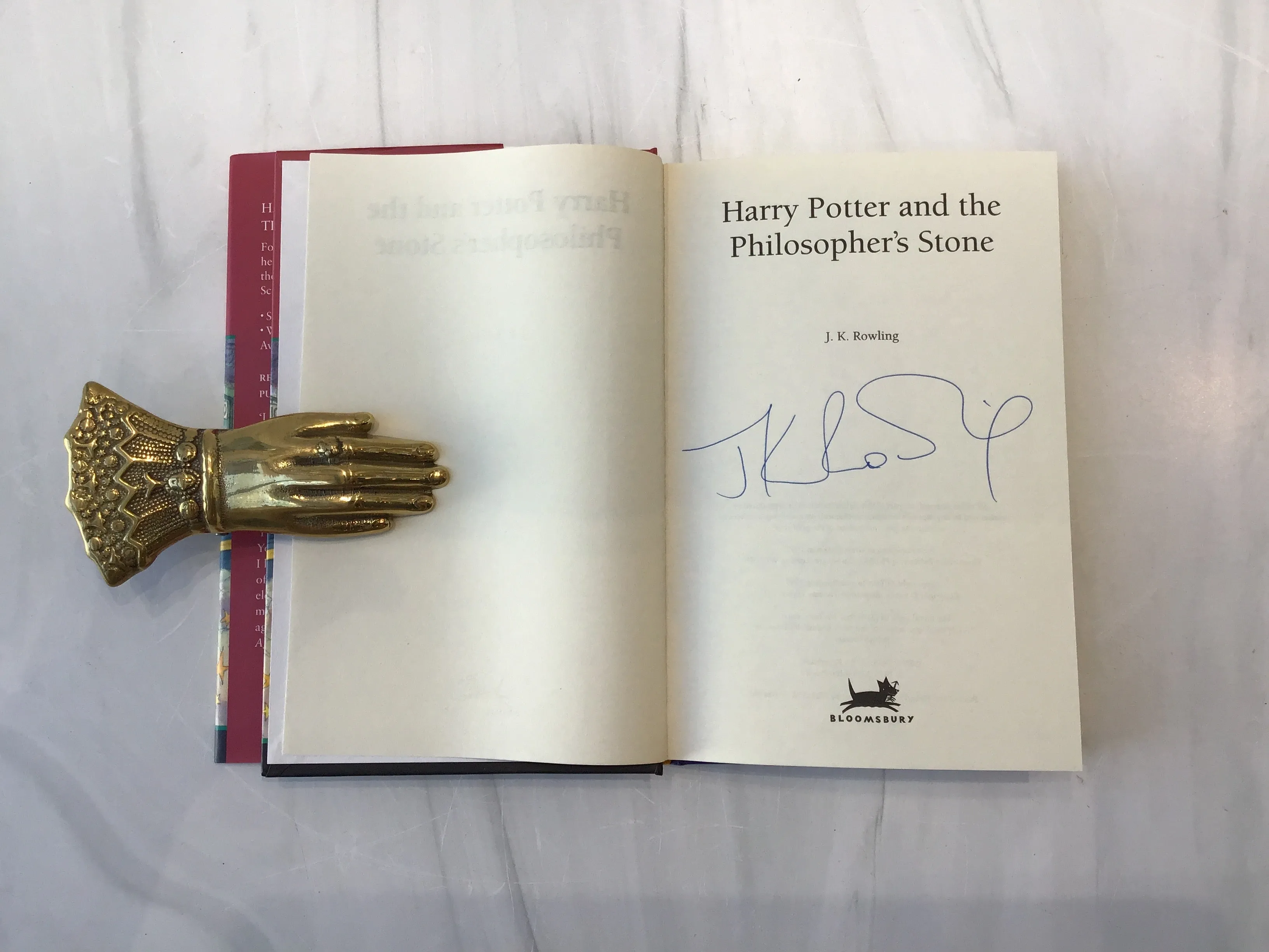 -Harry Potter Books 1 & 2 Box Set* - Signed by J.K. Rowling