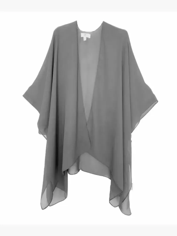 23 Colors--JC071034  Solid Color Lightweight Kimono