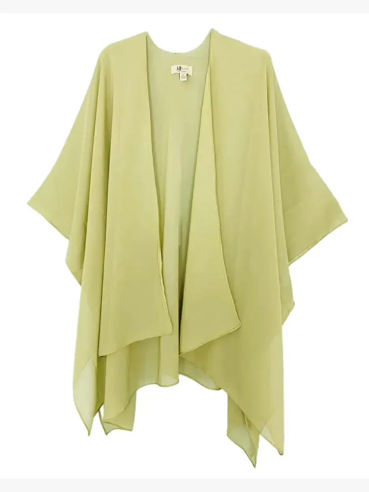 23 Colors--JC071034  Solid Color Lightweight Kimono