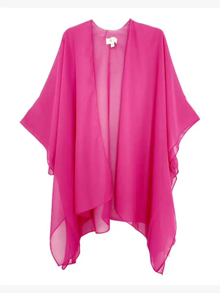 23 Colors--JC071034  Solid Color Lightweight Kimono