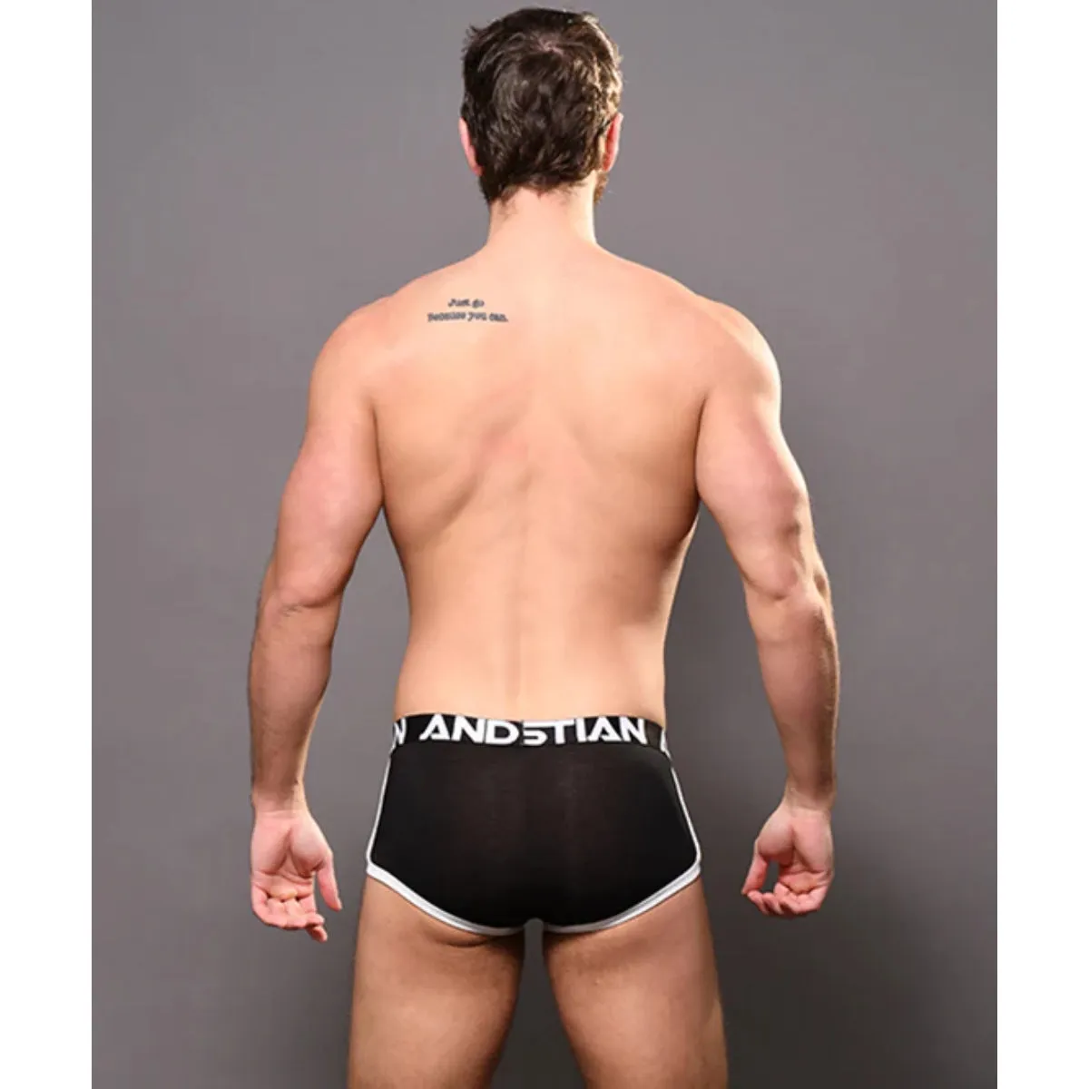 Andrew Christian CoolFlex Active Modal Boxer Trunk Black