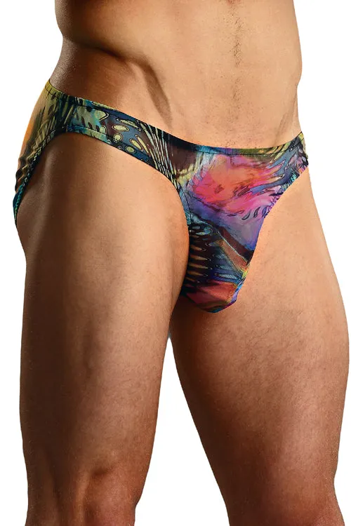 Aquarious Sheer Pouch Bikini Brief Mens Underwear -Closeout