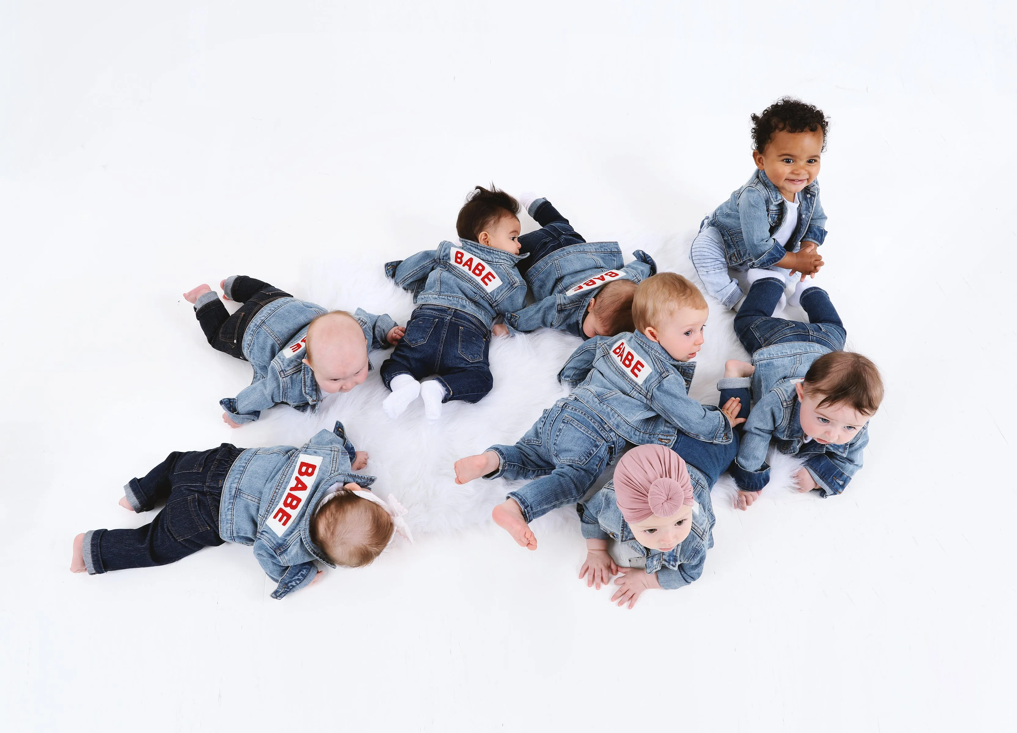 Babe Toddler & Baby Denim Jacket Light Wash