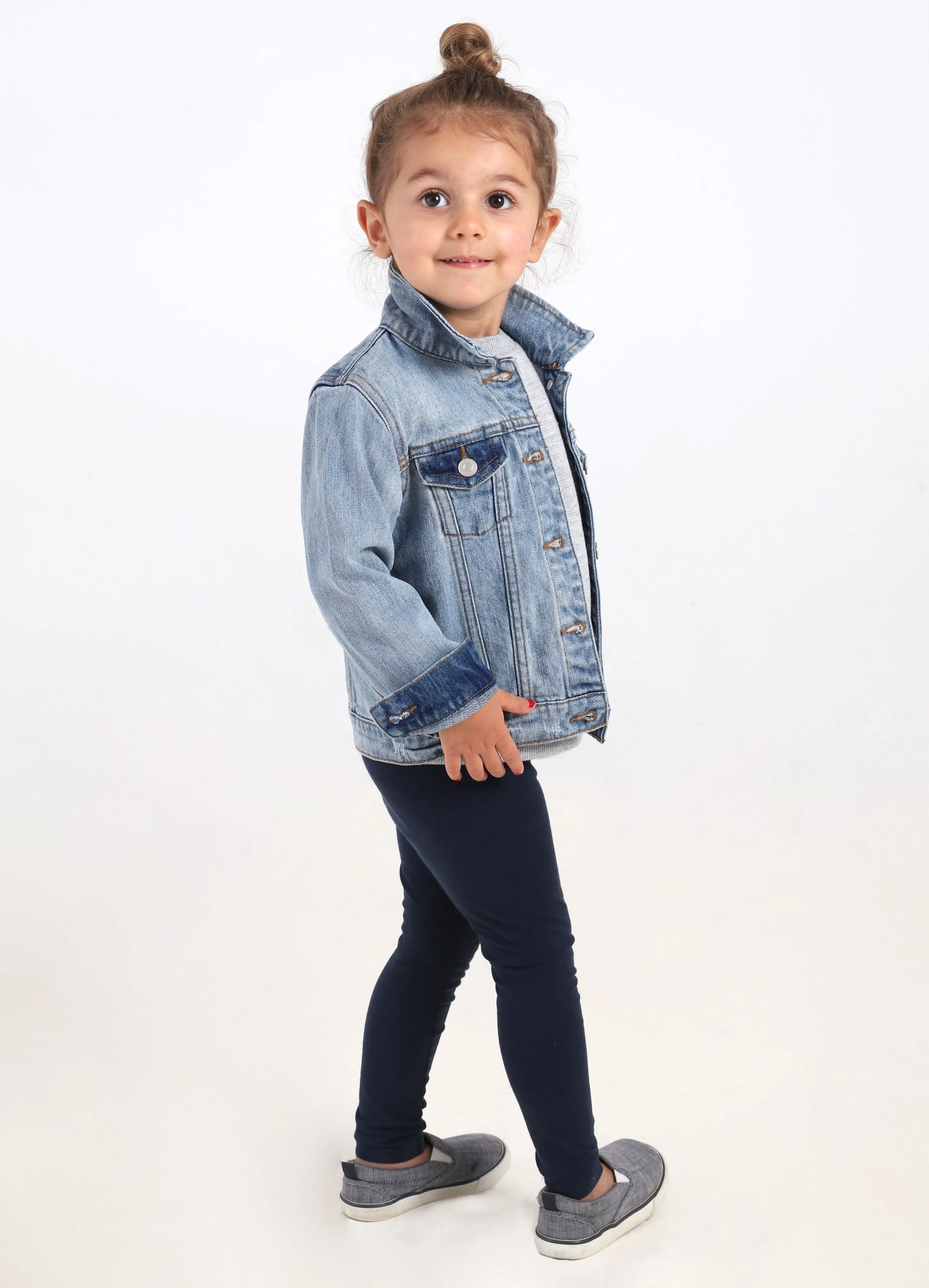 Babe Toddler & Baby Denim Jacket Light Wash