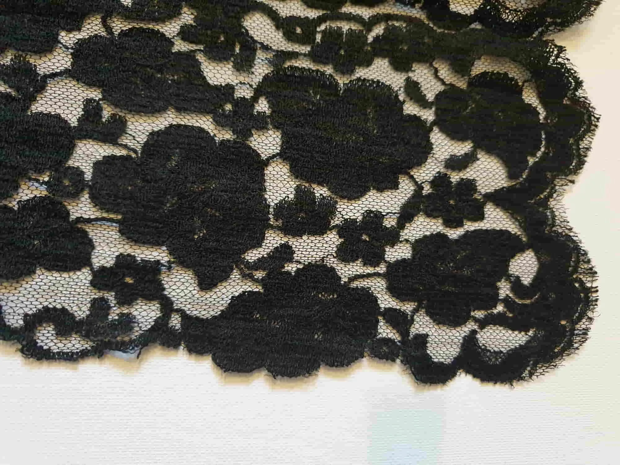 Black Lace Scarf or Mantilla