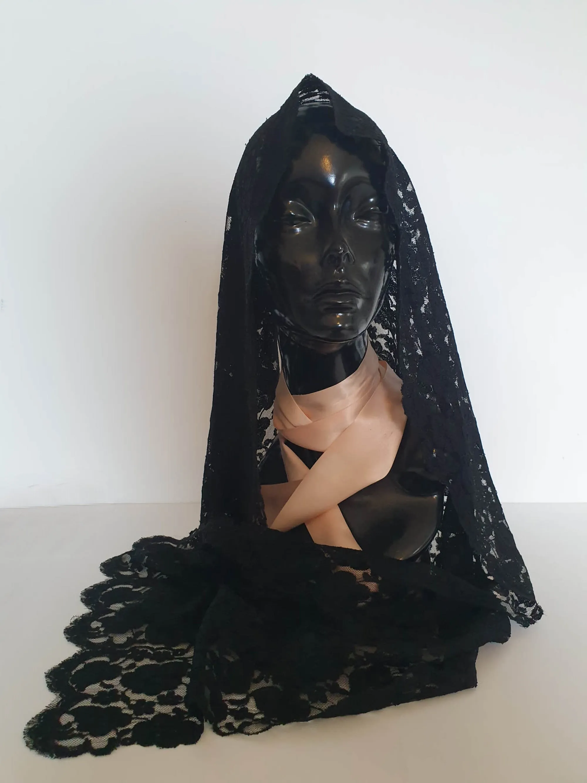 Black Lace Scarf or Mantilla