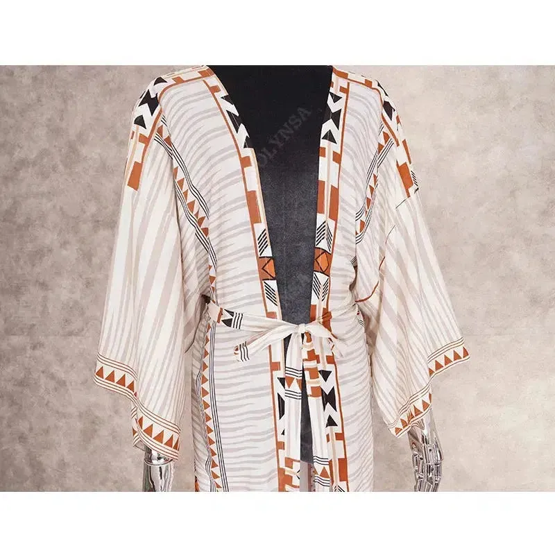 Bohemian Kimono - Sahara Sunset Robe