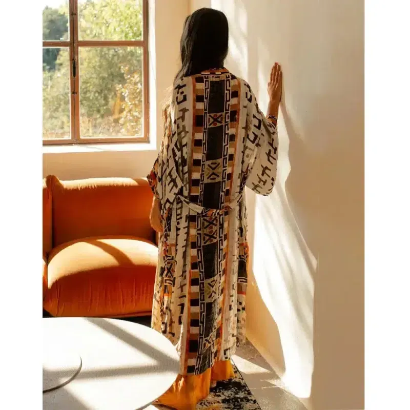 Bohemian Kimono - Sahara Sunset Robe