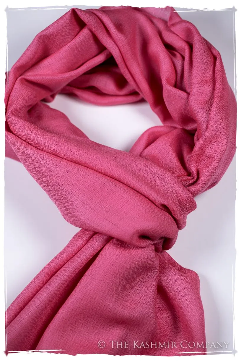 Bul Bul Carmine Kashmir Wool Scarf