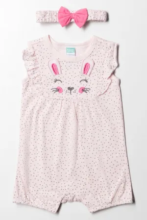 Bunny Romper Pink