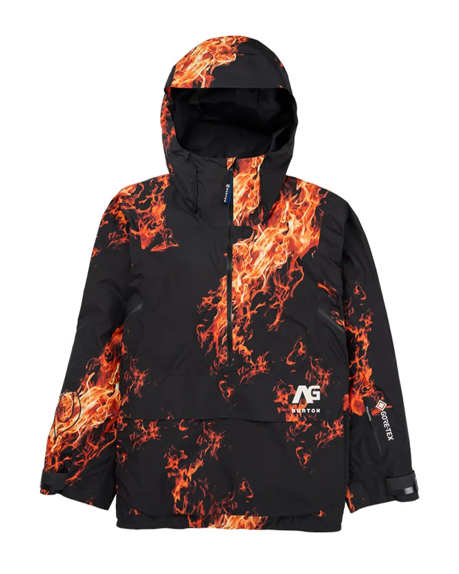 Burton AG GORE-TEX 2L Jacket Orange Flame 2025