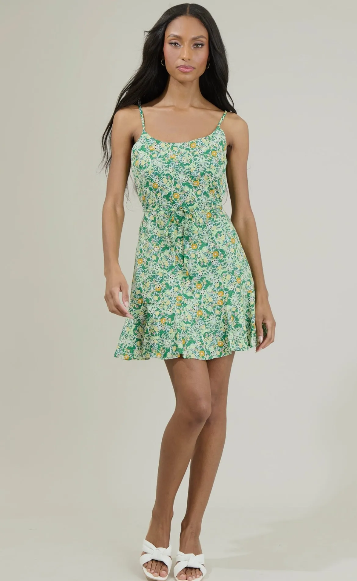 Cassia Floral Mini Dress