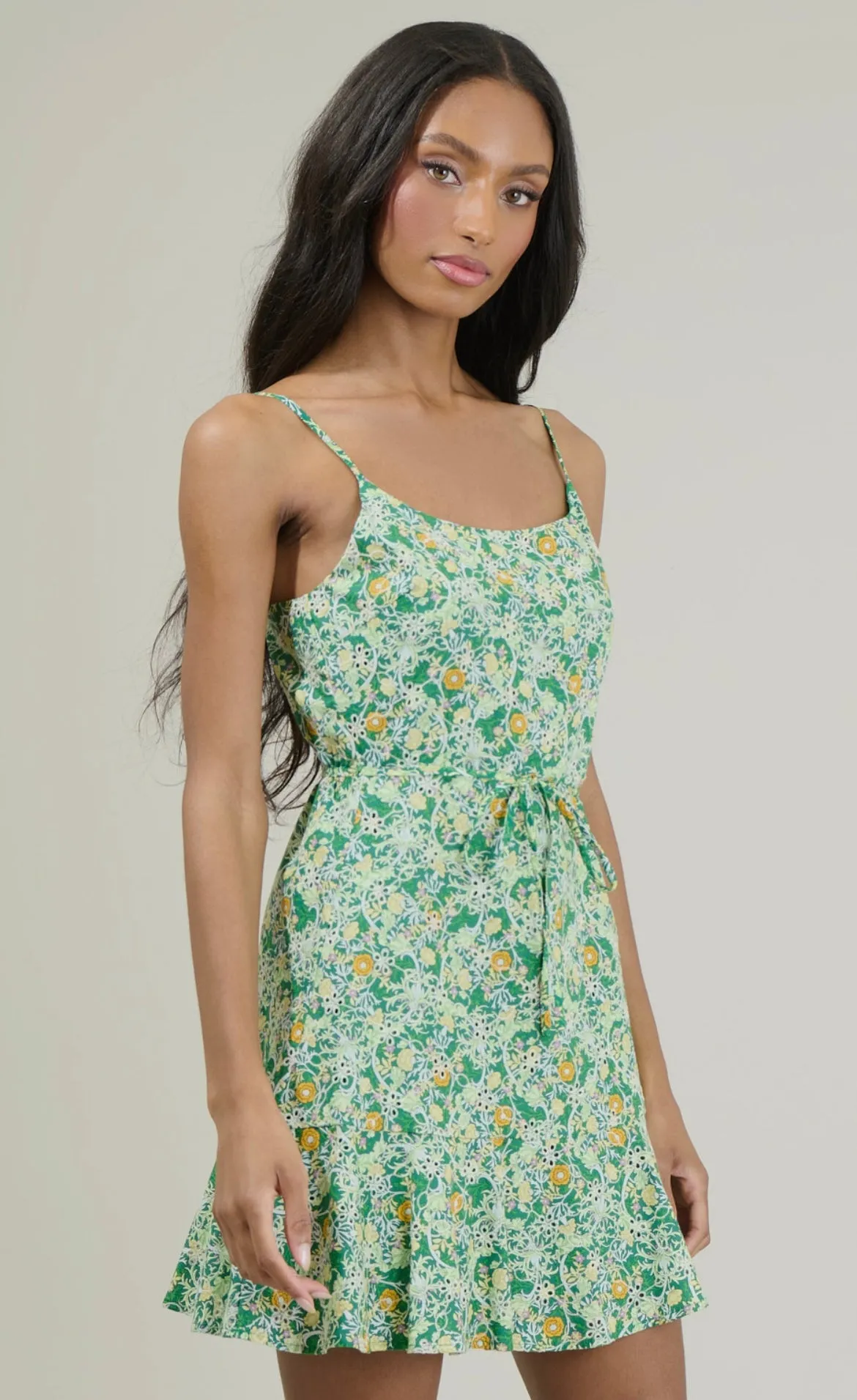 Cassia Floral Mini Dress