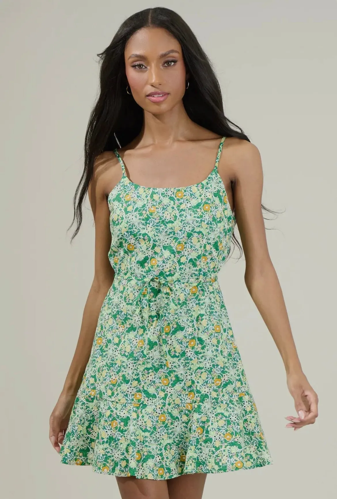 Cassia Floral Mini Dress