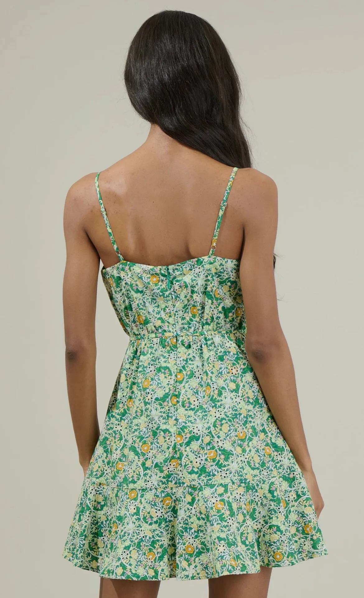 Cassia Floral Mini Dress