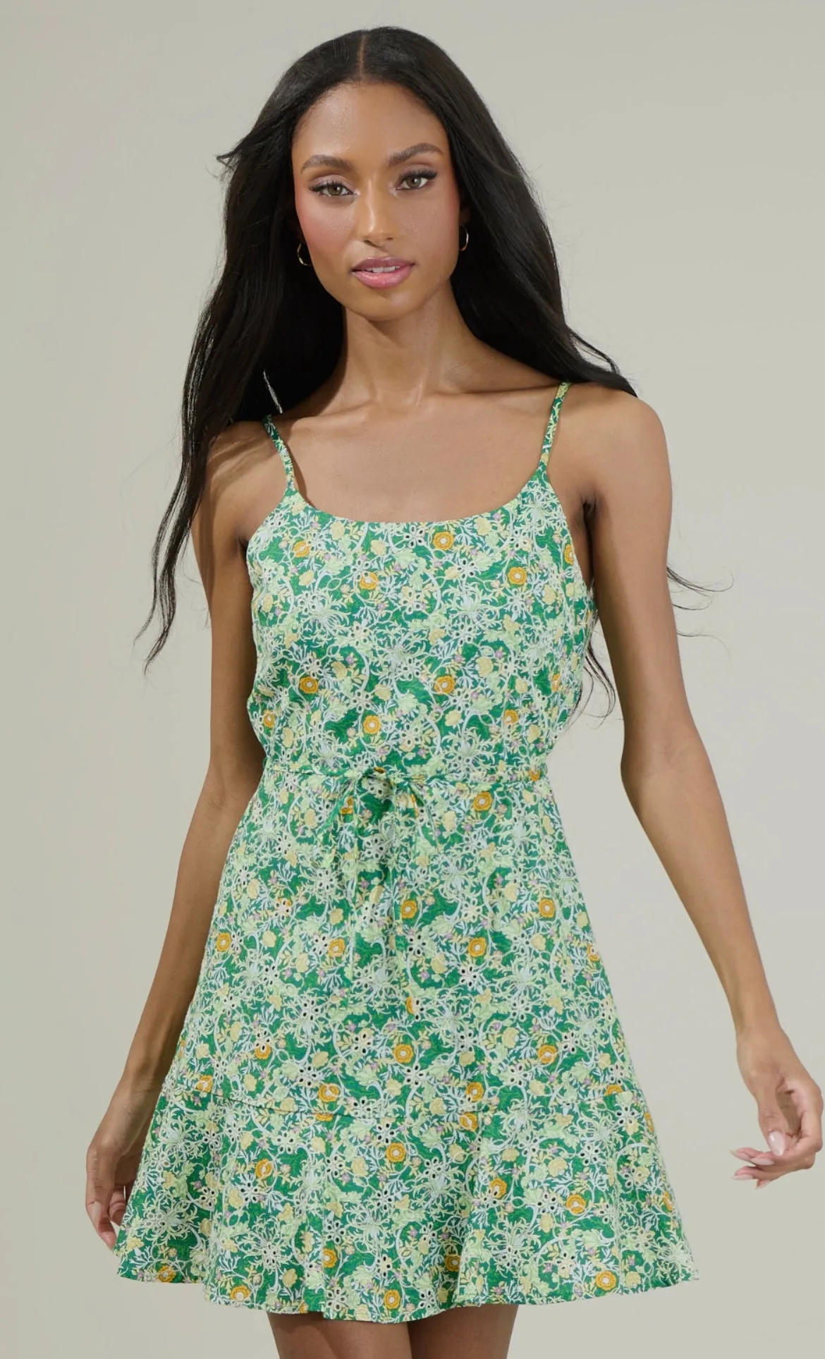 Cassia Floral Mini Dress