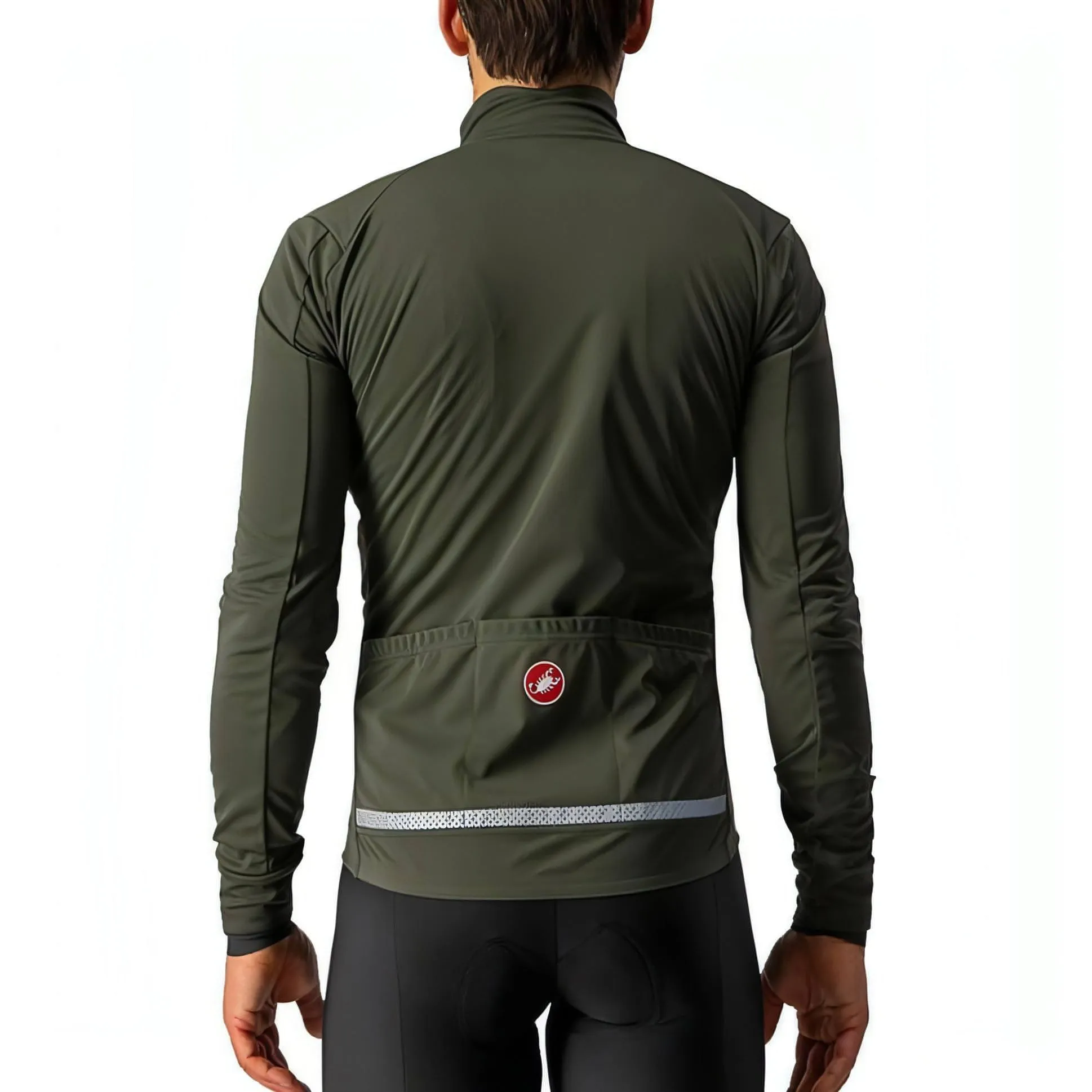 Castelli GO Mens Cycling Jacket - Green