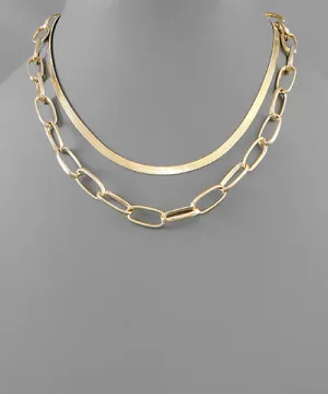 Chain Layer Necklace