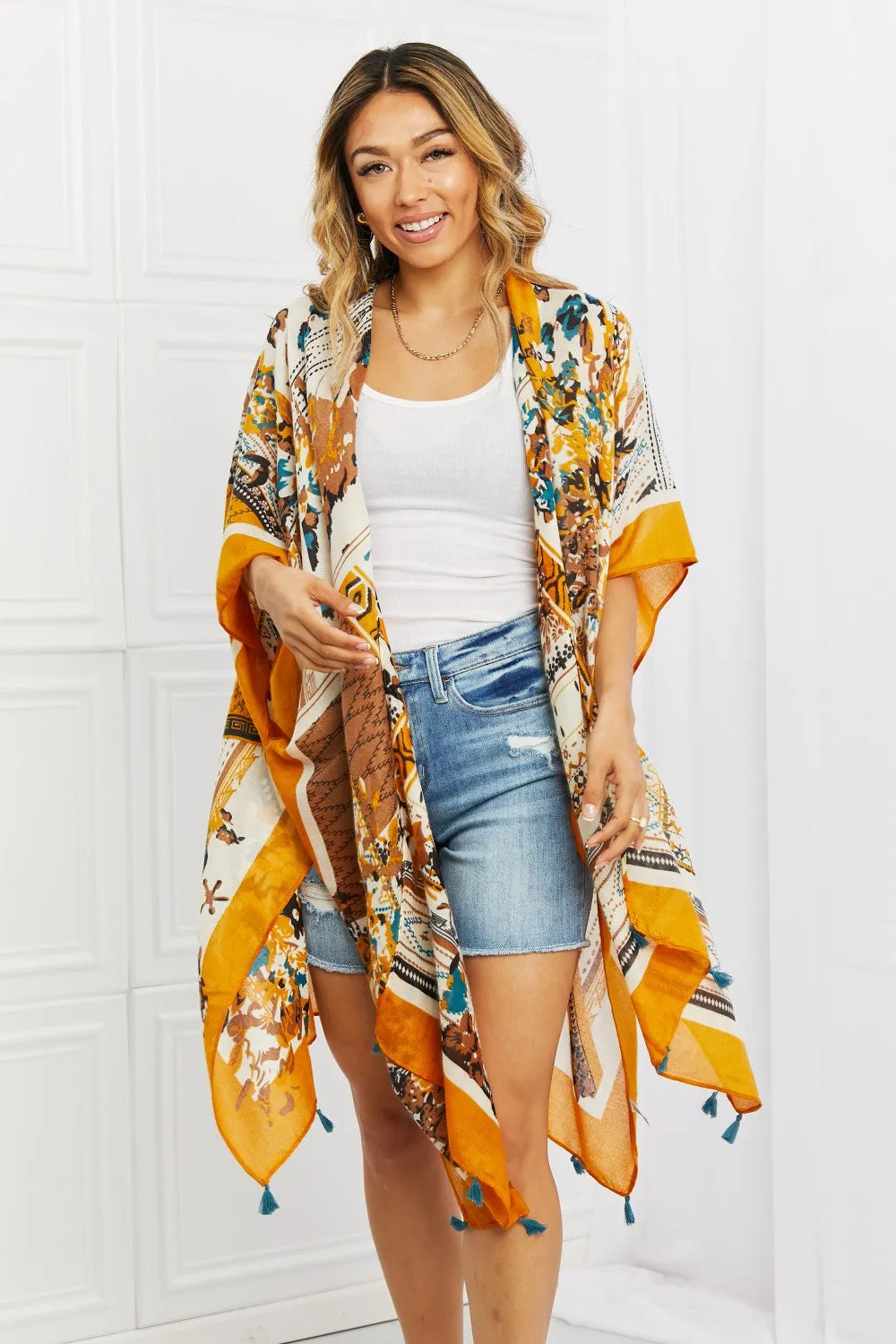 Chasing Sunsets Abstract Kimono