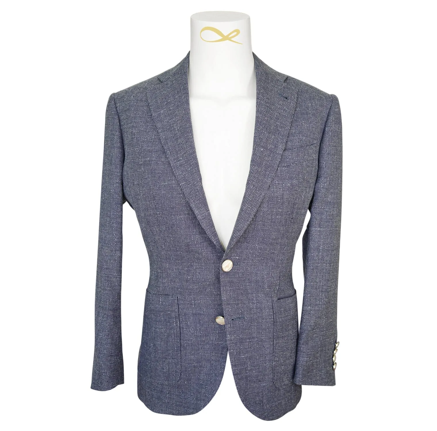 Cobalt Tweed Jacket