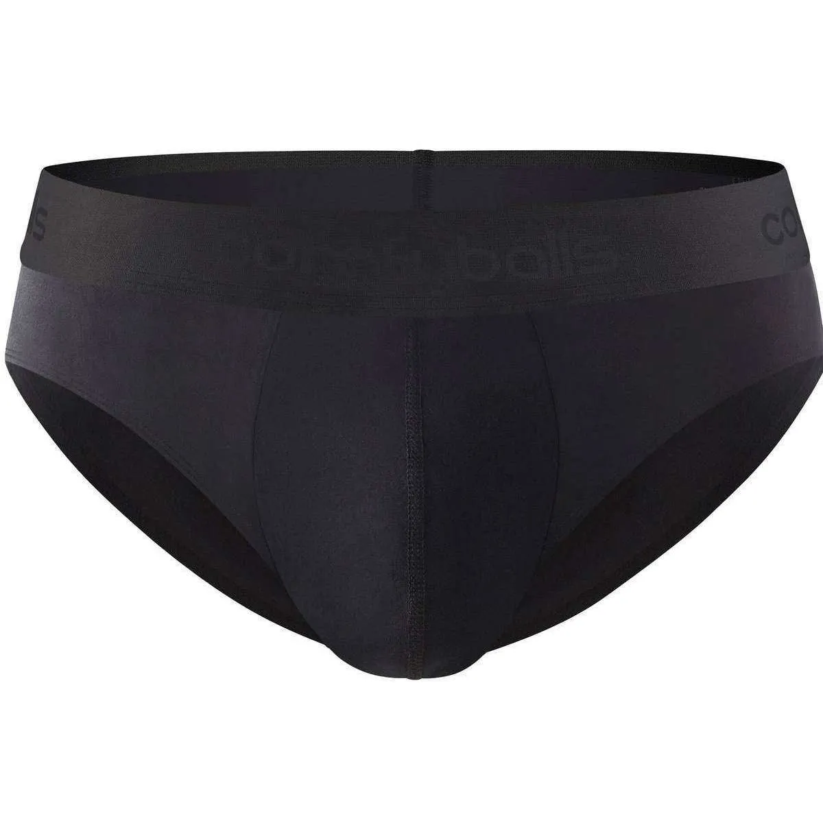 Comfyballs Performance 2 Pack Brief - Ghost Black