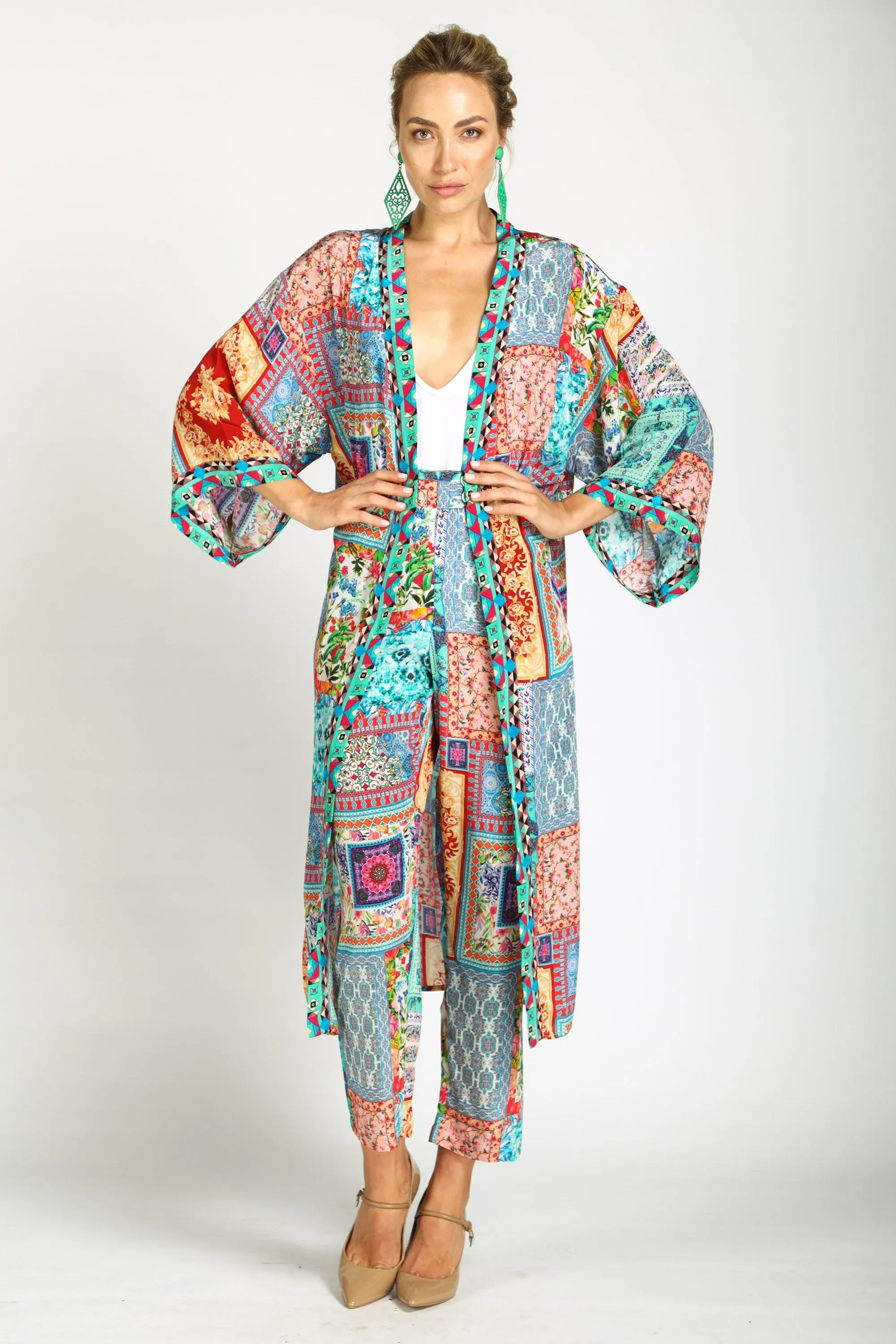 DAMASCUS - KIMONO SHRUG (LONG)