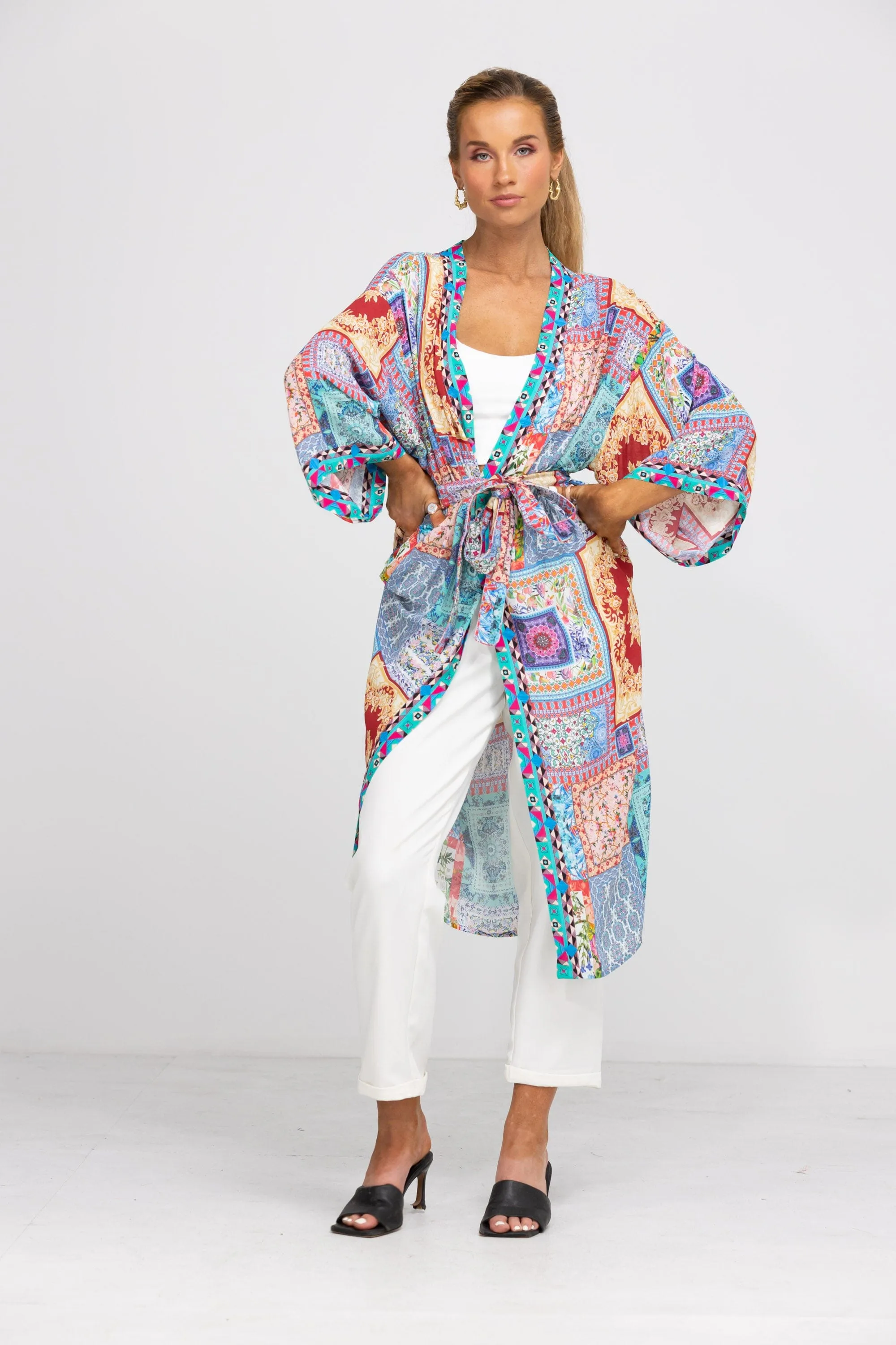 DAMASCUS - KIMONO SHRUG (LONG)