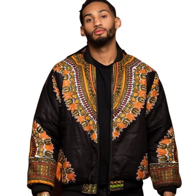 Dashiki Baseball Hip hop jacket