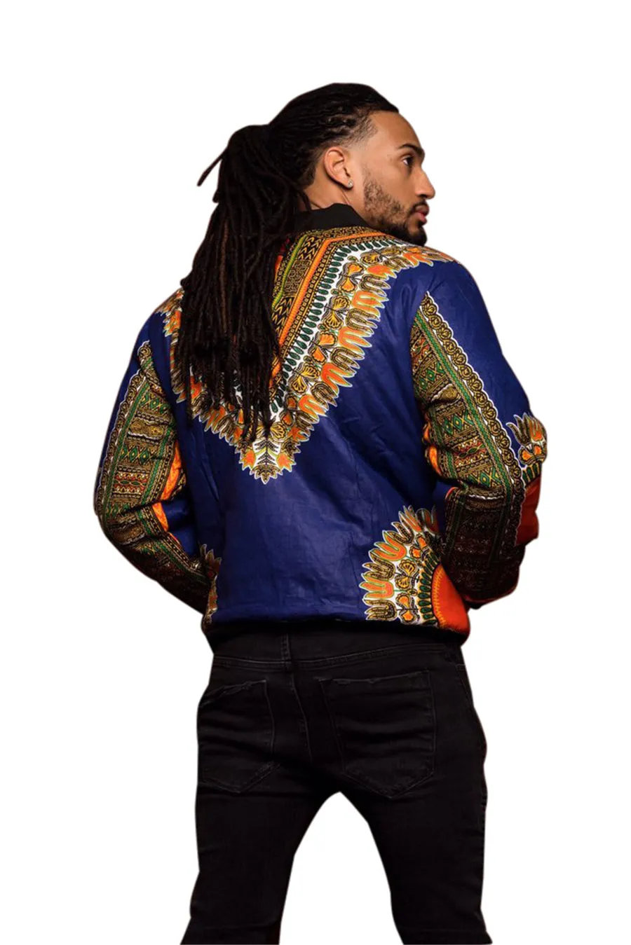 Dashiki Baseball Hip hop jacket