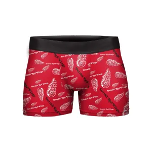 Detroit Red Wings NHL Mens Repeat Logo Compression Underwear