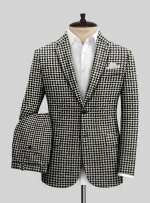 Diamond Noir Tweed Suit