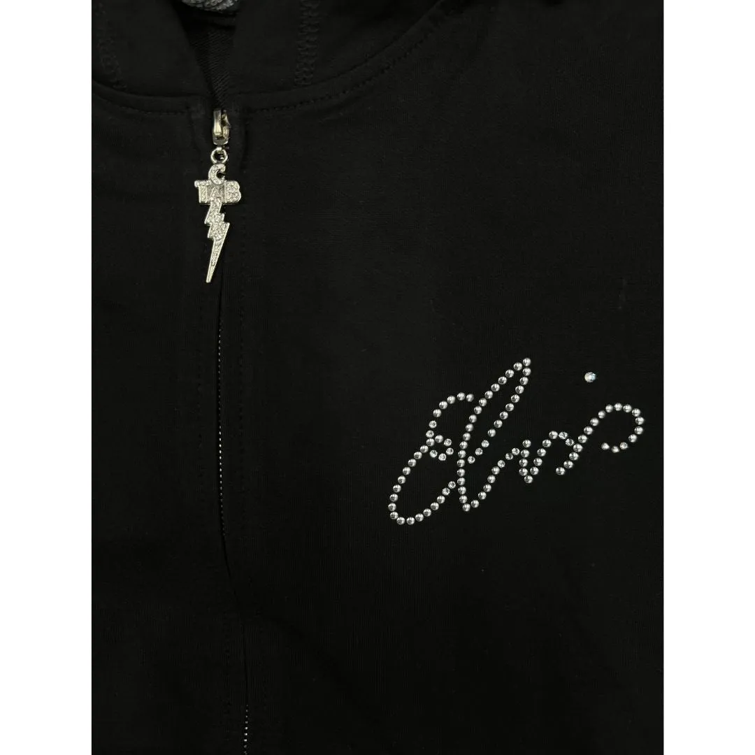 Elvis Signature Style 50's Portrait Women's Zip Jacket