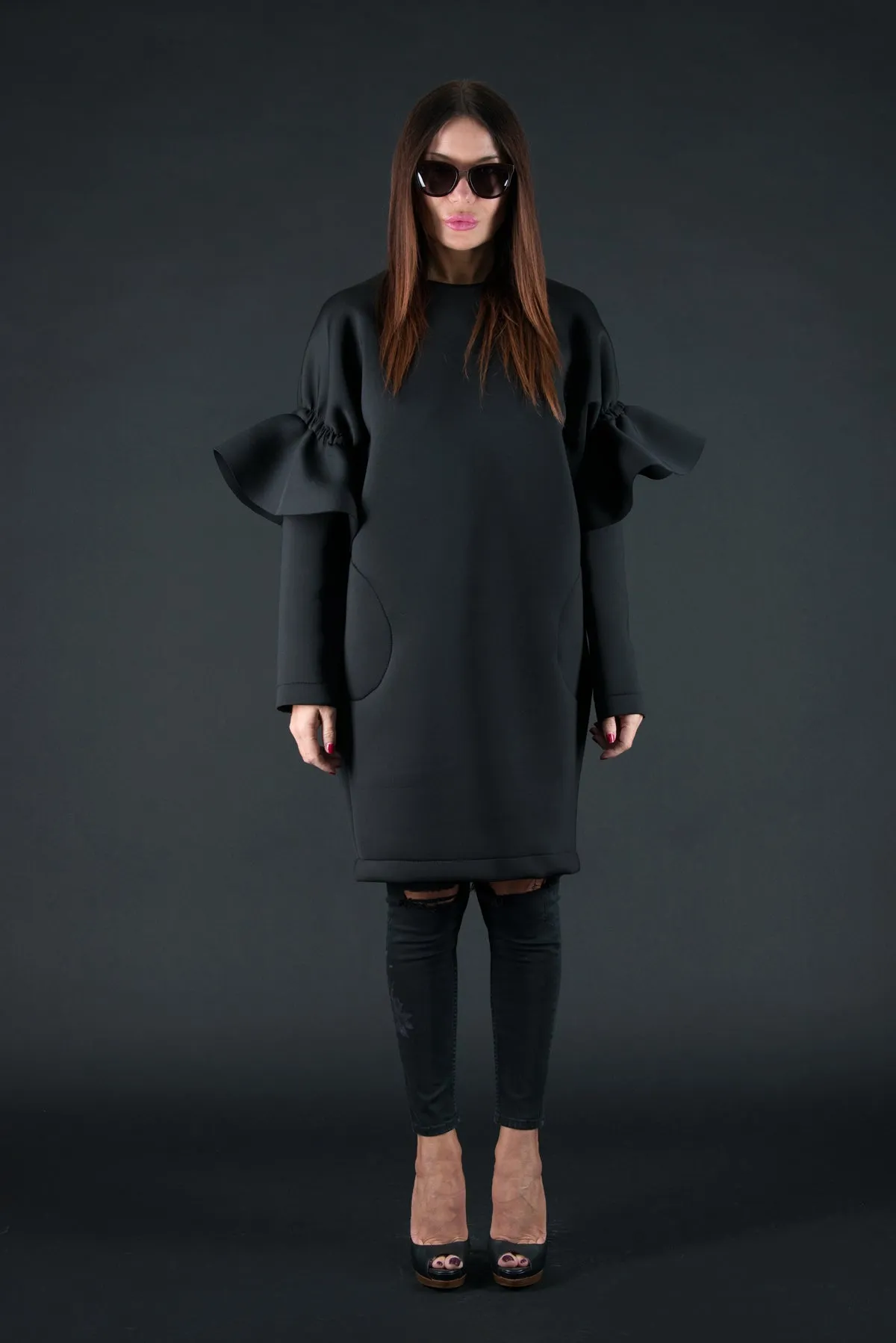 ESTER Winter Neoprene Dress SALE