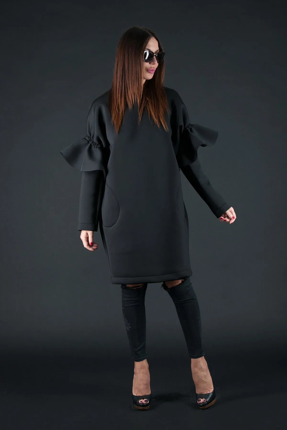 ESTER Winter Neoprene Dress SALE