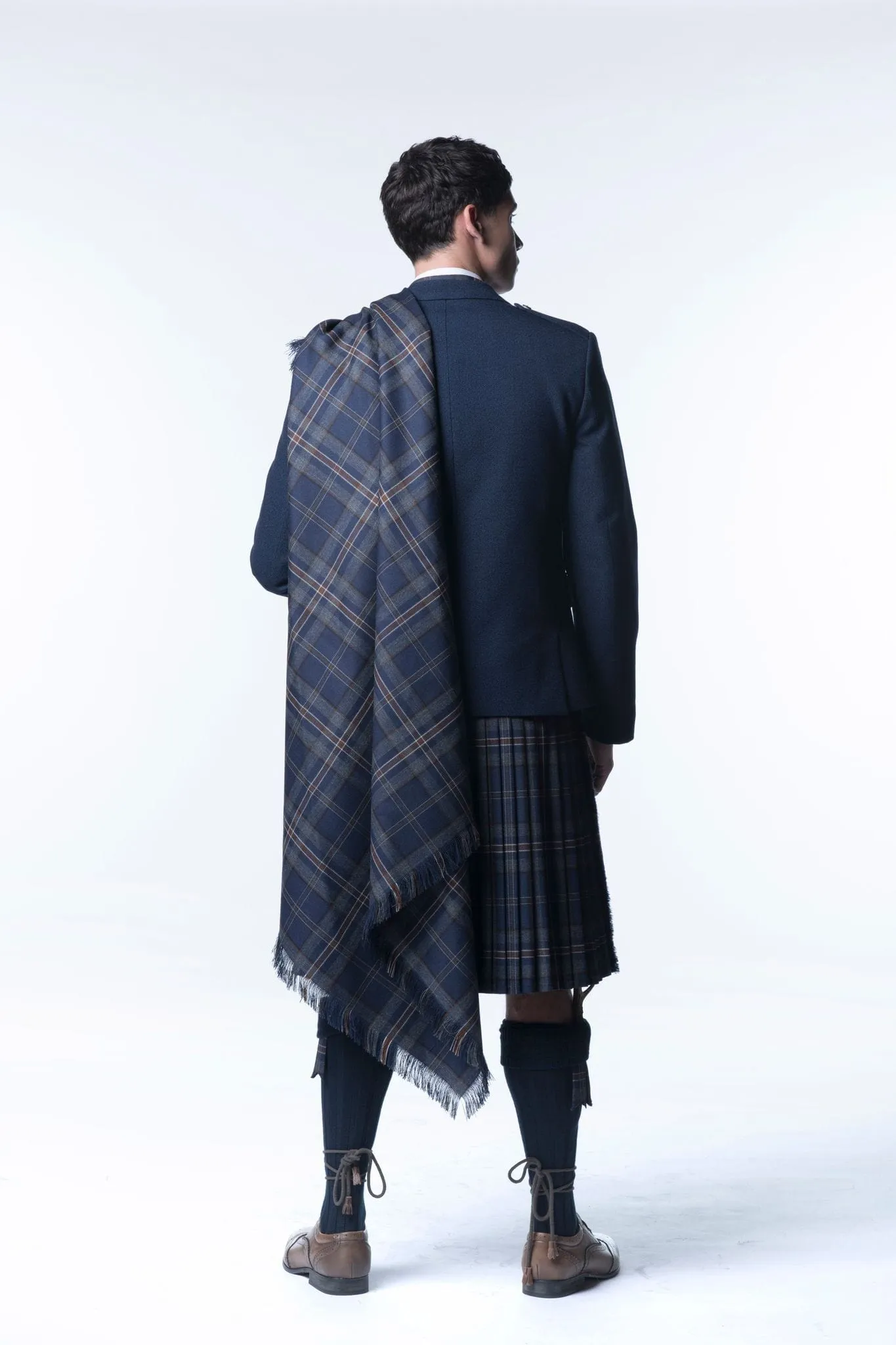 Exclusive Mist Tartan Fly Plaid