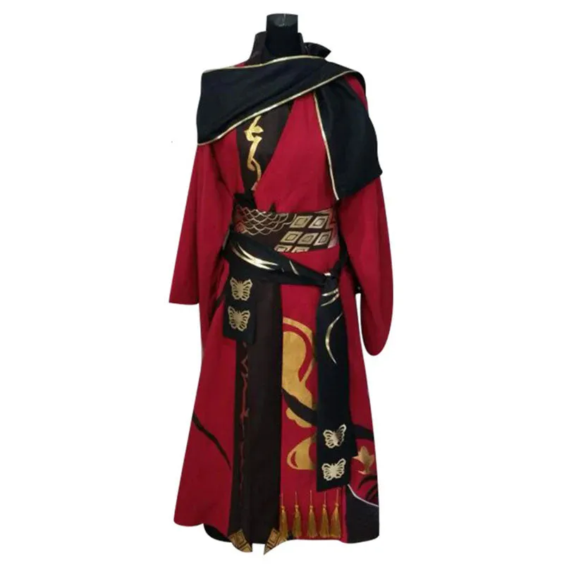 Final Fantasy XIV FF14 Samurai Cosplay Costume