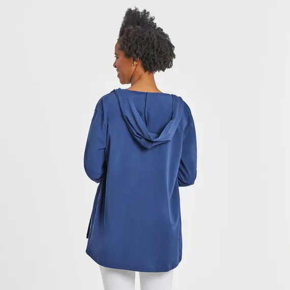 Flex Cardigan Blue