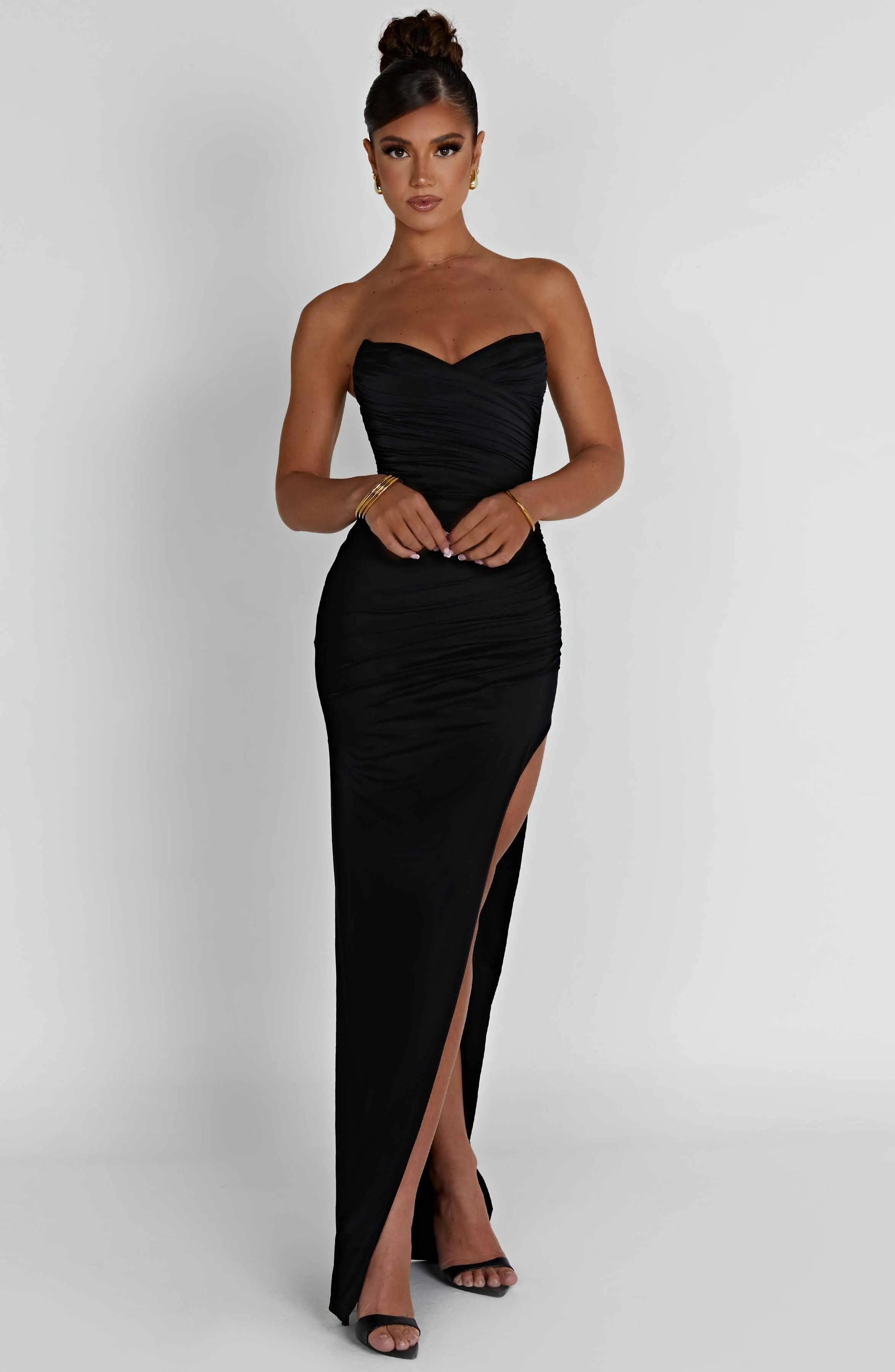 Giovanna Maxi Dress - Black