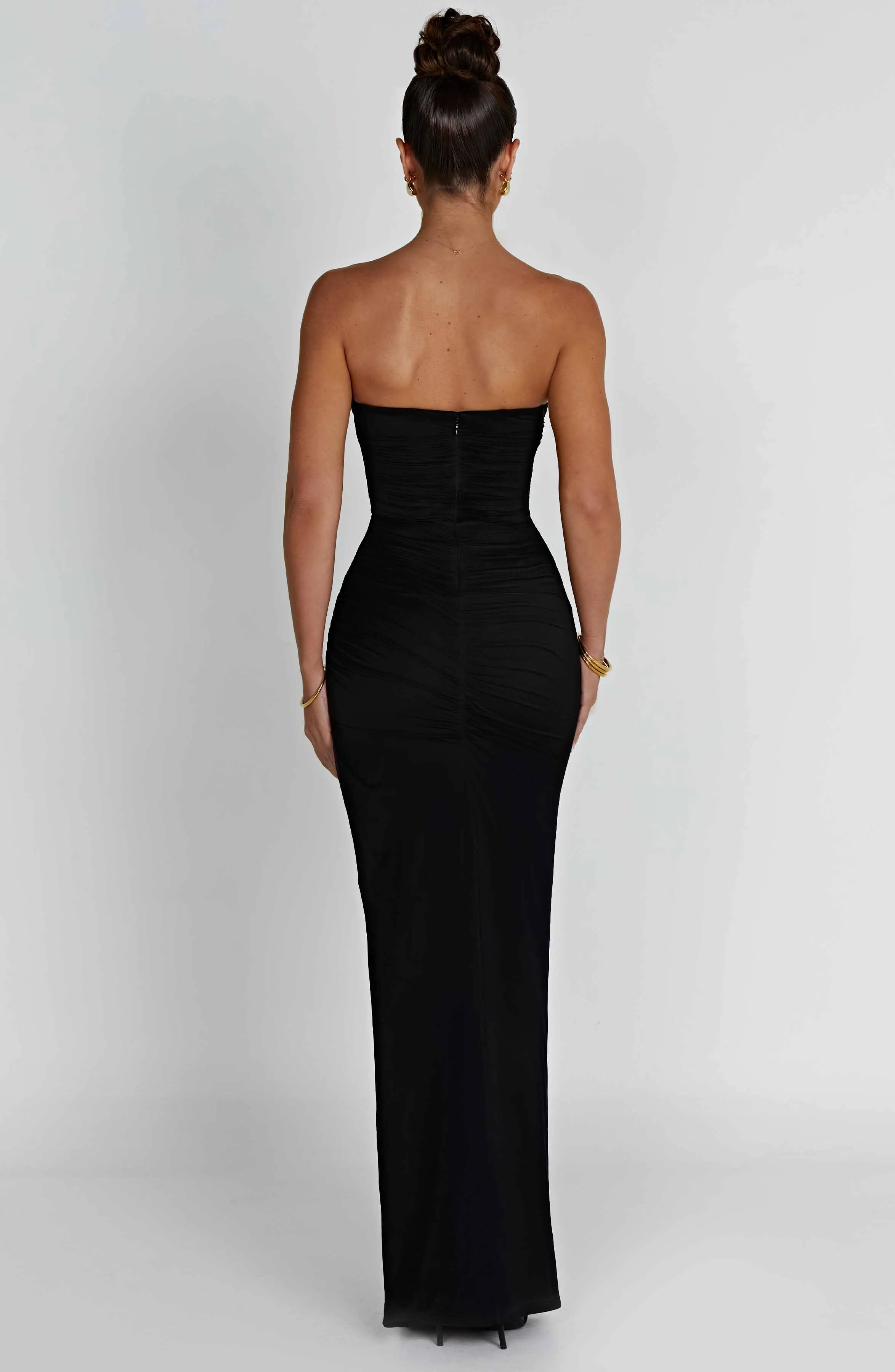 Giovanna Maxi Dress - Black