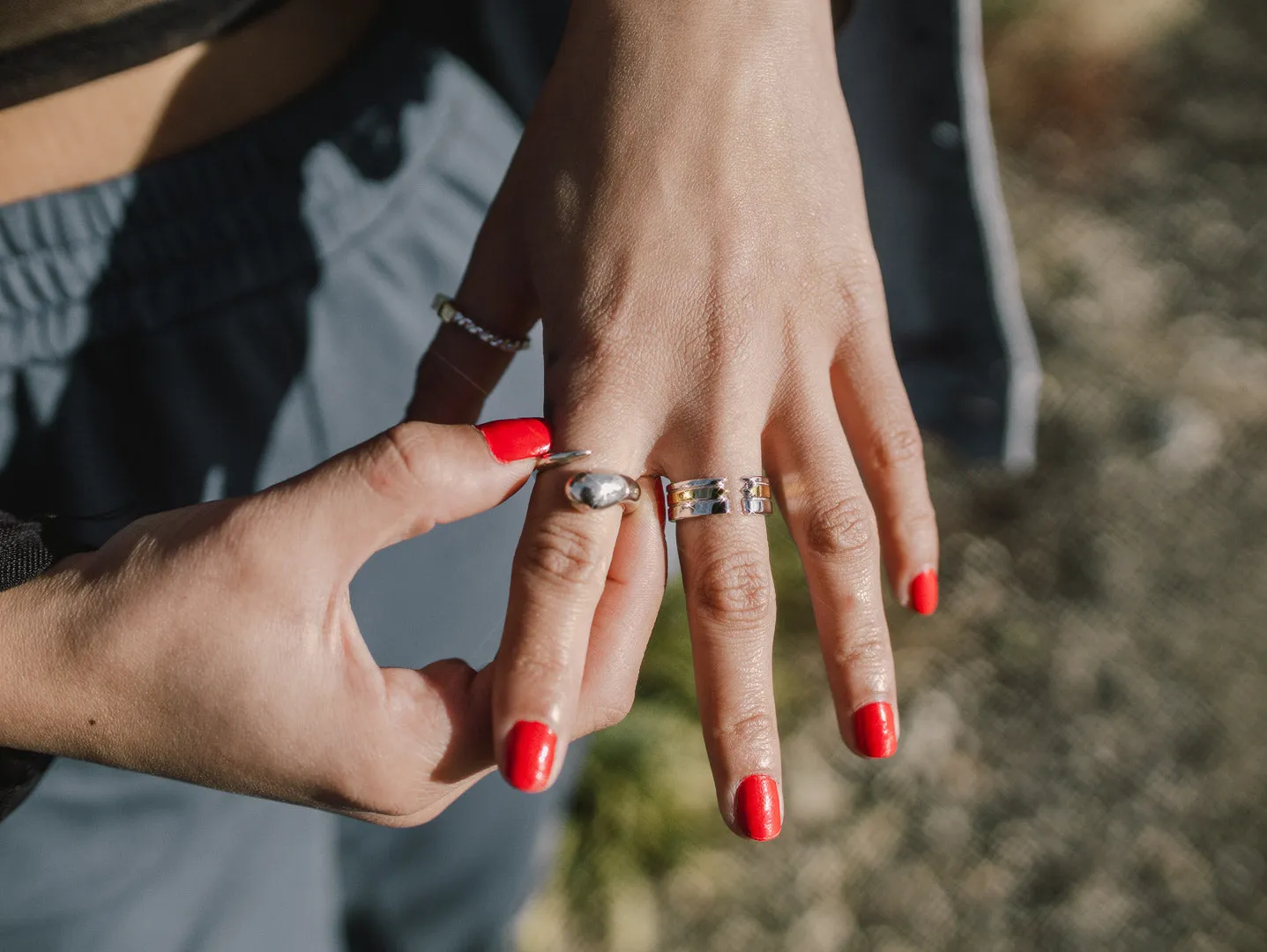 Golden Ivory Ring