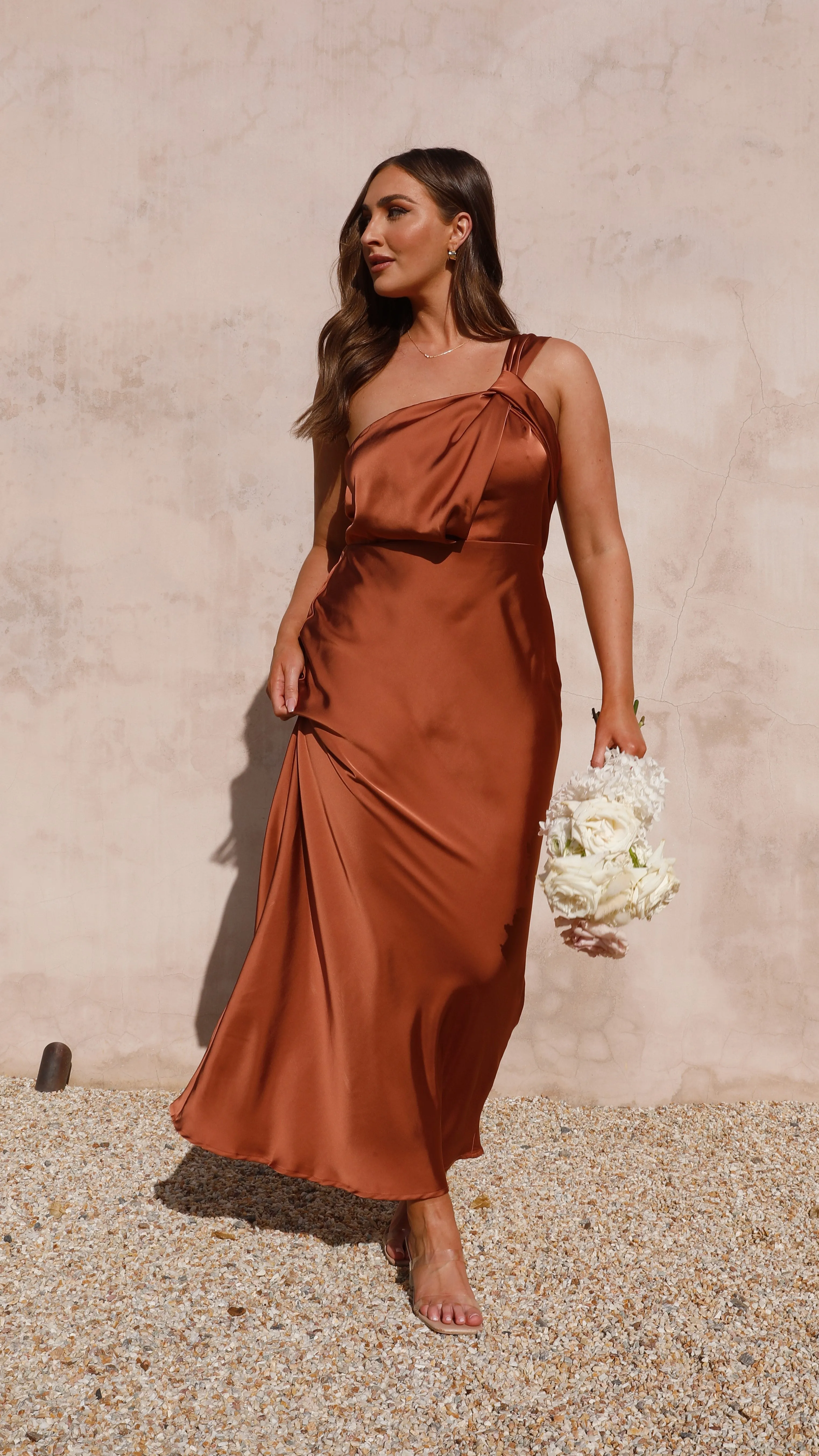 Greta Maxi Dress - Copper