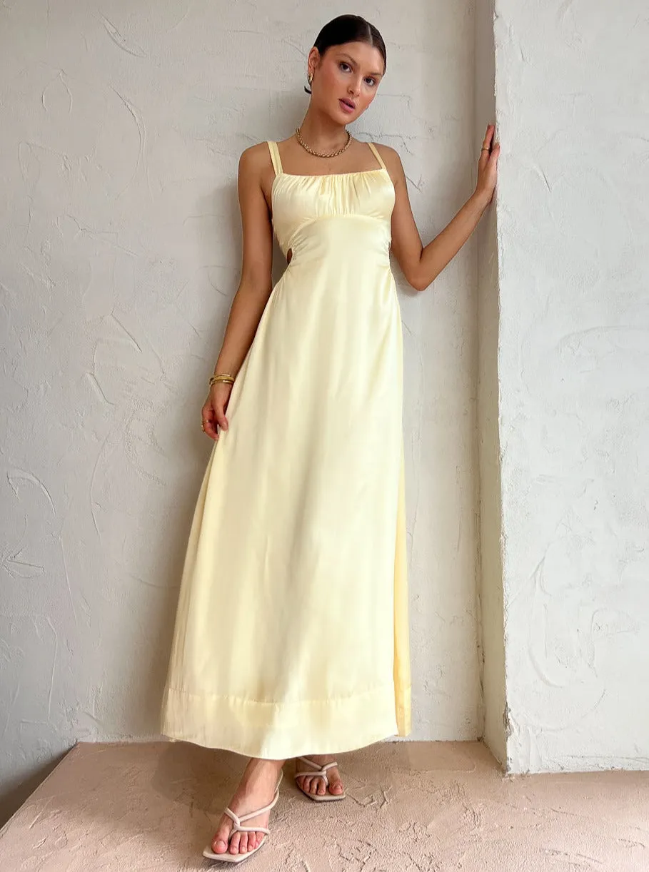 Hansen and Gretel Carlos Dress in Lemon