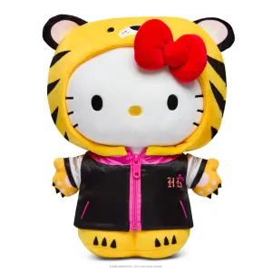 Hello Kitty® Chinese Zodiac Year of the Tiger 13" Plush - Black & Cream Edition