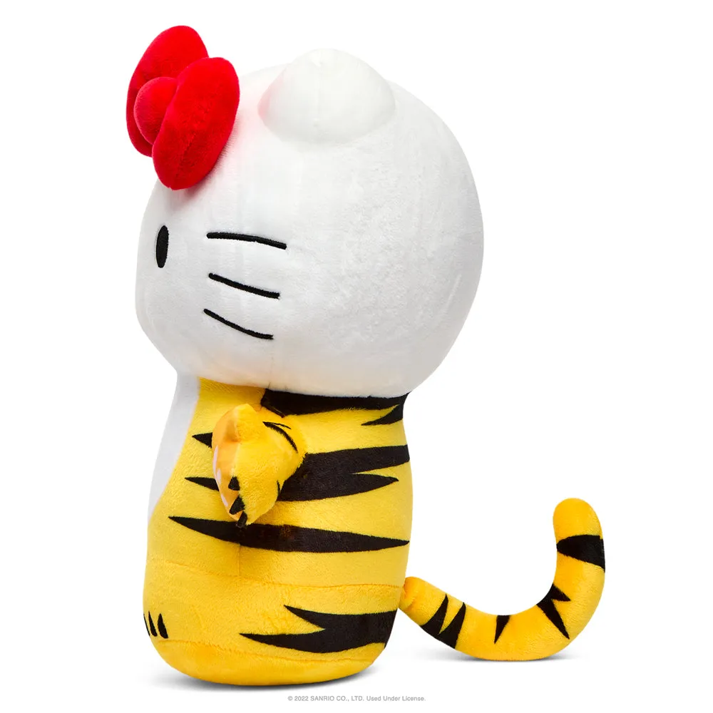 Hello Kitty® Chinese Zodiac Year of the Tiger 13" Plush - Black & Cream Edition