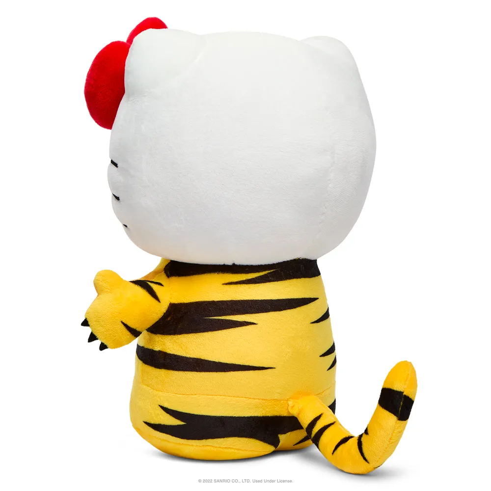 Hello Kitty® Chinese Zodiac Year of the Tiger 13" Plush - Black & Cream Edition