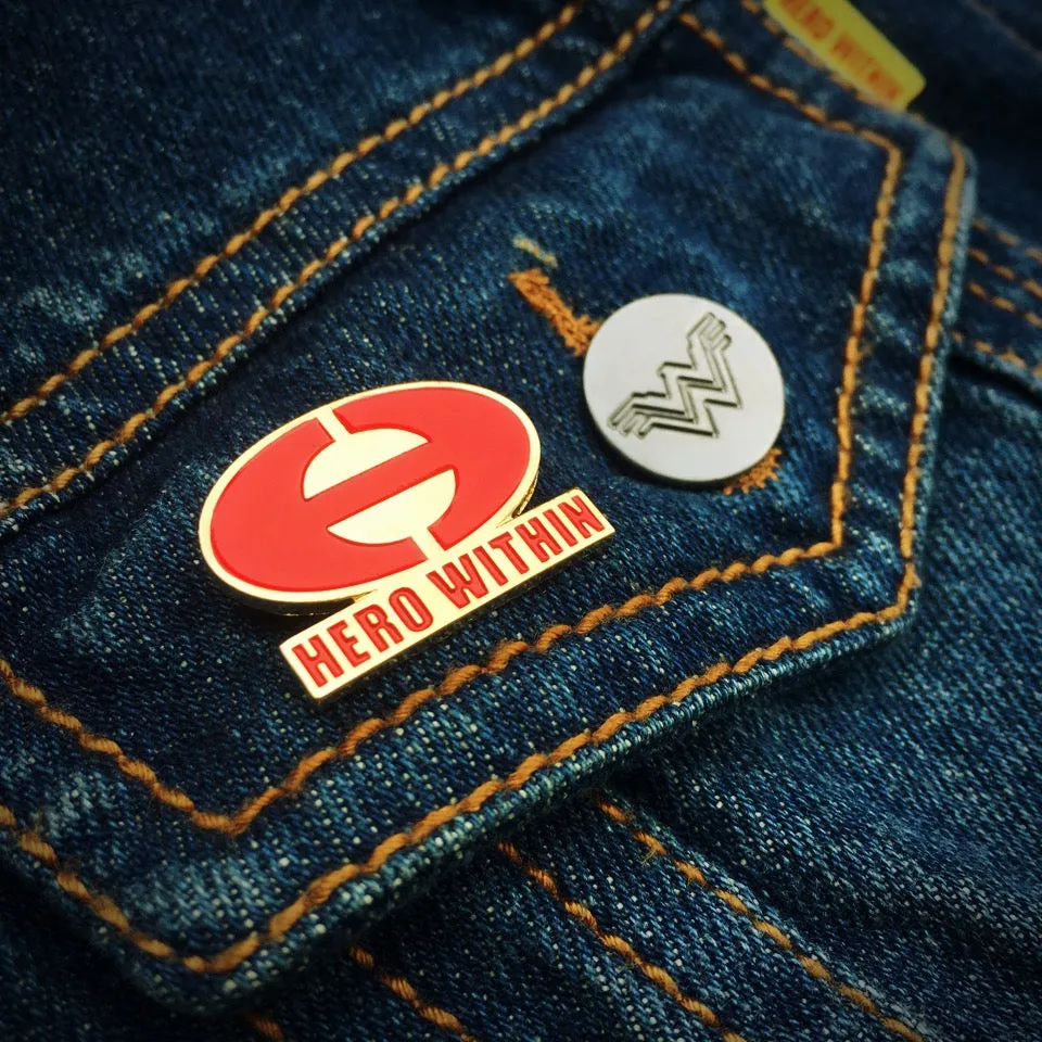 Hero Within Logo Pin