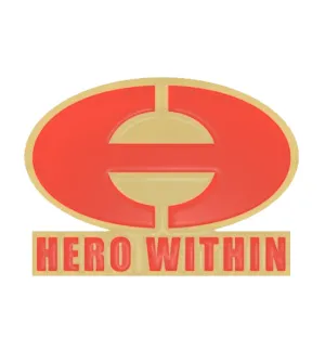 Hero Within Logo Pin