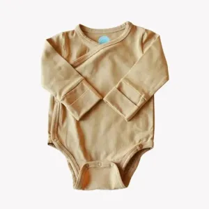 Honeycomb Grow With Me Kimono Bodysuit