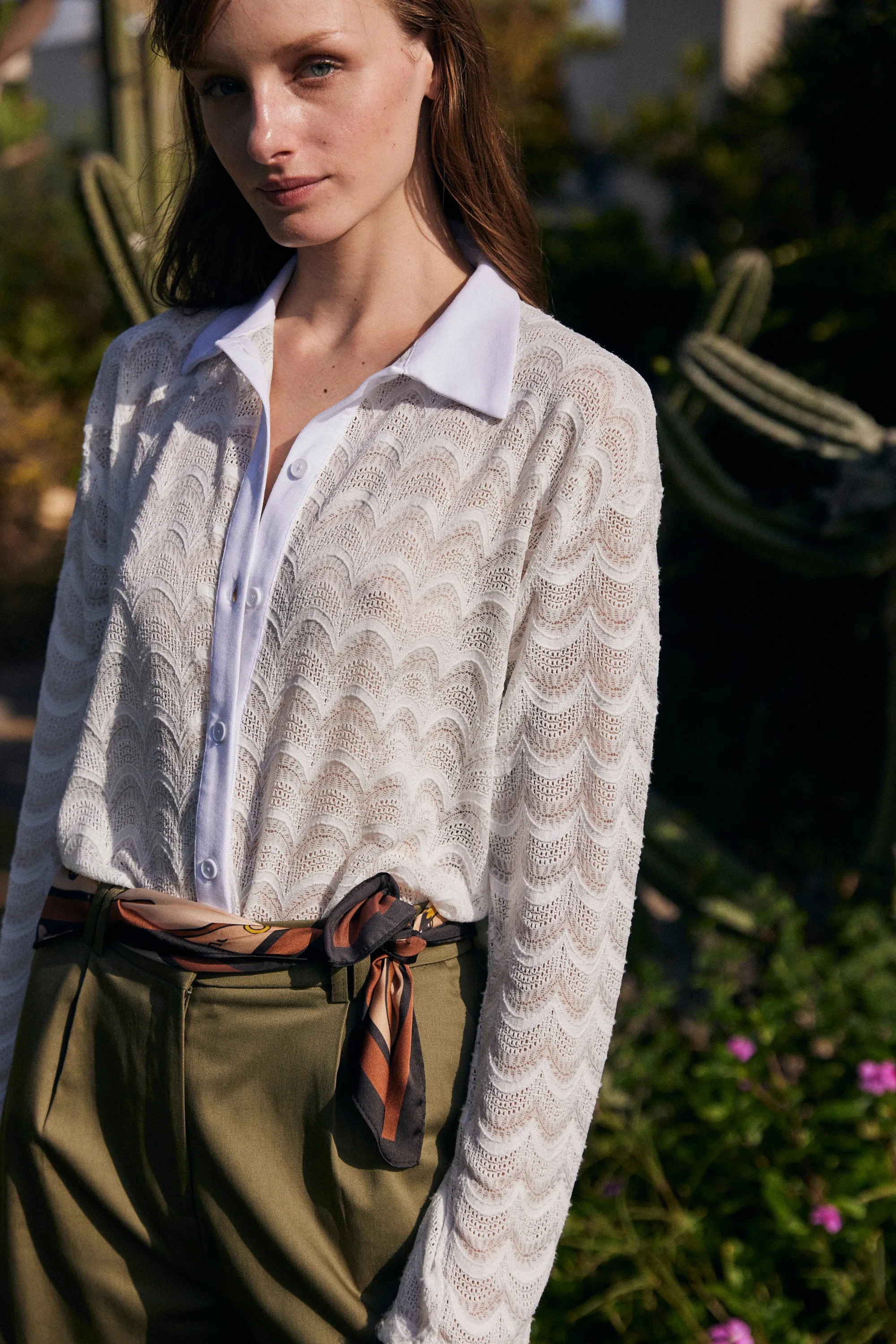 HOS lace cardigan