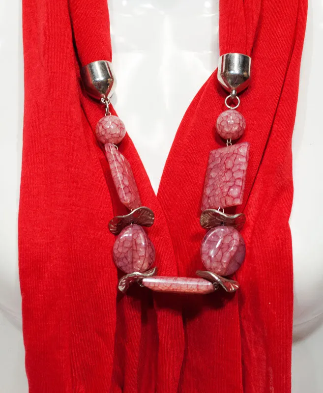 Imitation Jade Beads Pendants Fashion Scarf Wholesale